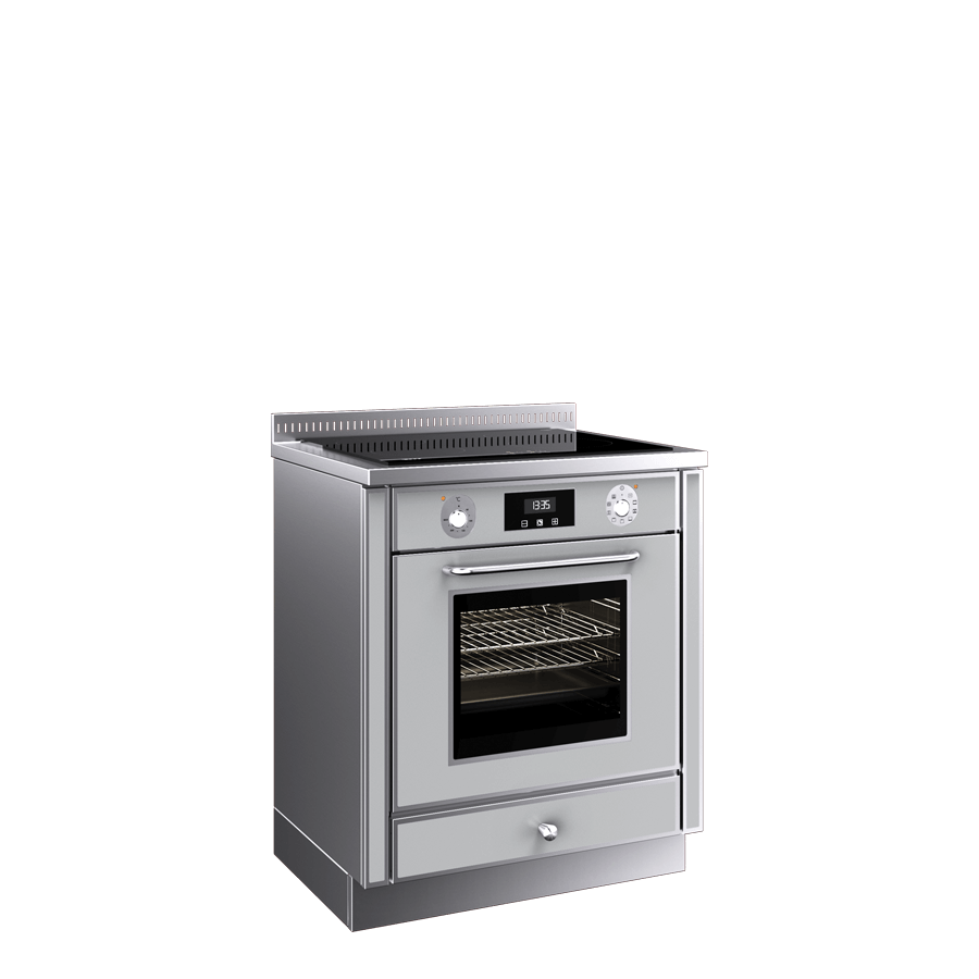 R Size 70 cabinet + Induction glass ceramic