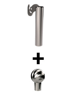 dettaglio + Pomolo Inox